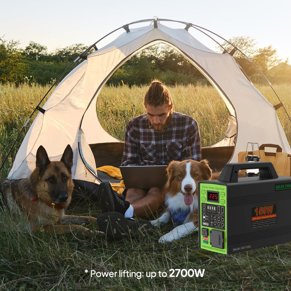 Estacion Carga Portatil Multi Conexion Bluetooth 50000mah GD-150