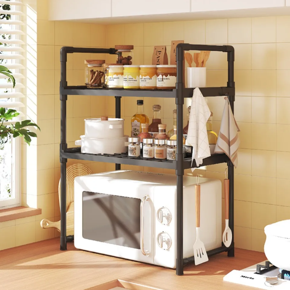 🍳✨Estante De Almacenamiento Multifunción Para Cocina 3 Niveles🏠
