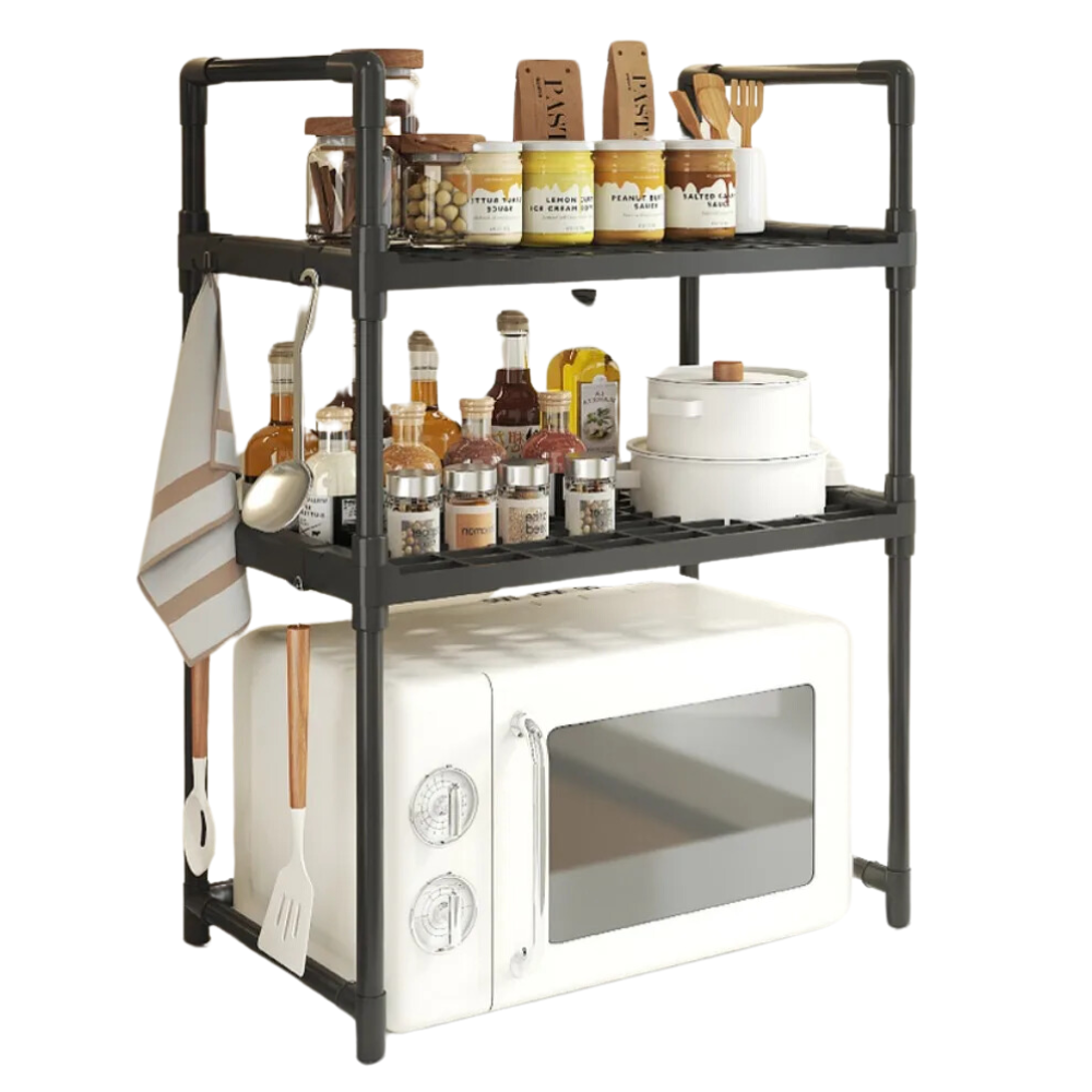 🍳✨Estante De Almacenamiento Multifunción Para Cocina 3 Niveles🏠