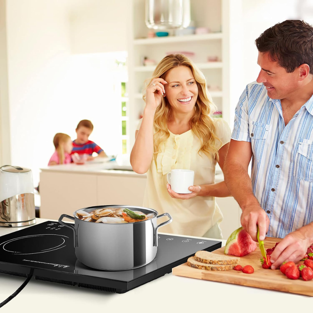 Estufa De Inducción 2000w Renahouse Germany 2 Puestos