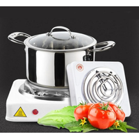 Thumbnail for Estufa Eléctrica De 1 Puesto Fogón Portátil 110v