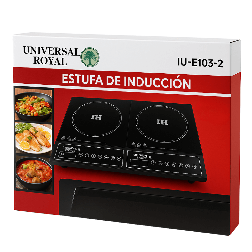🔥Estufa Inducción 110v 2 Puestos Sobre Poner Y Empotrar 800w🔥