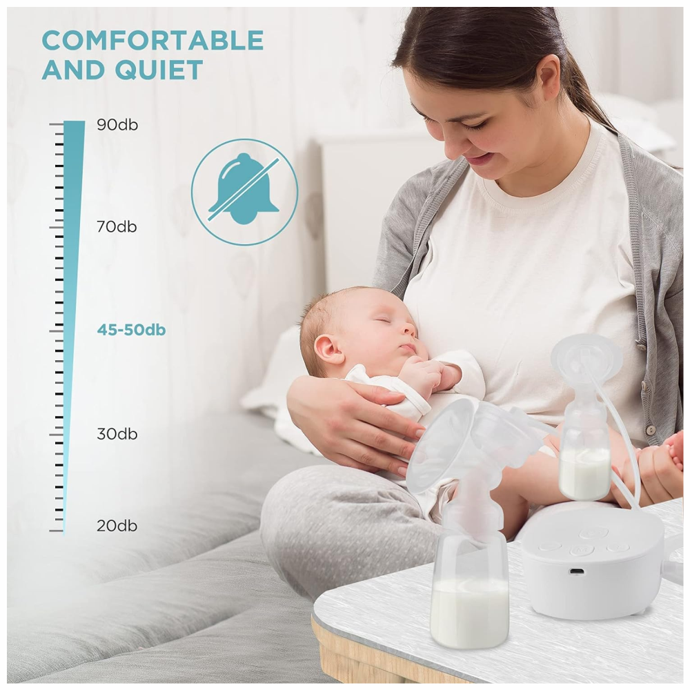 Extractor De Leche Doble Electrico Portatil