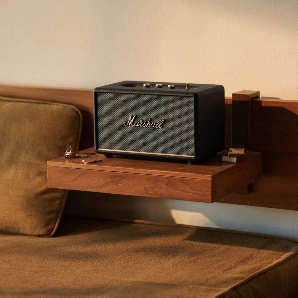 🔊🎸 Parlante Estilo Marshall Vintage Bluetooth – Decorativa y Potente 🖤✨