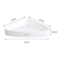 Thumbnail for 🛁Estante De Esquina Triangular Organizador De Baño Con Gancho🧼