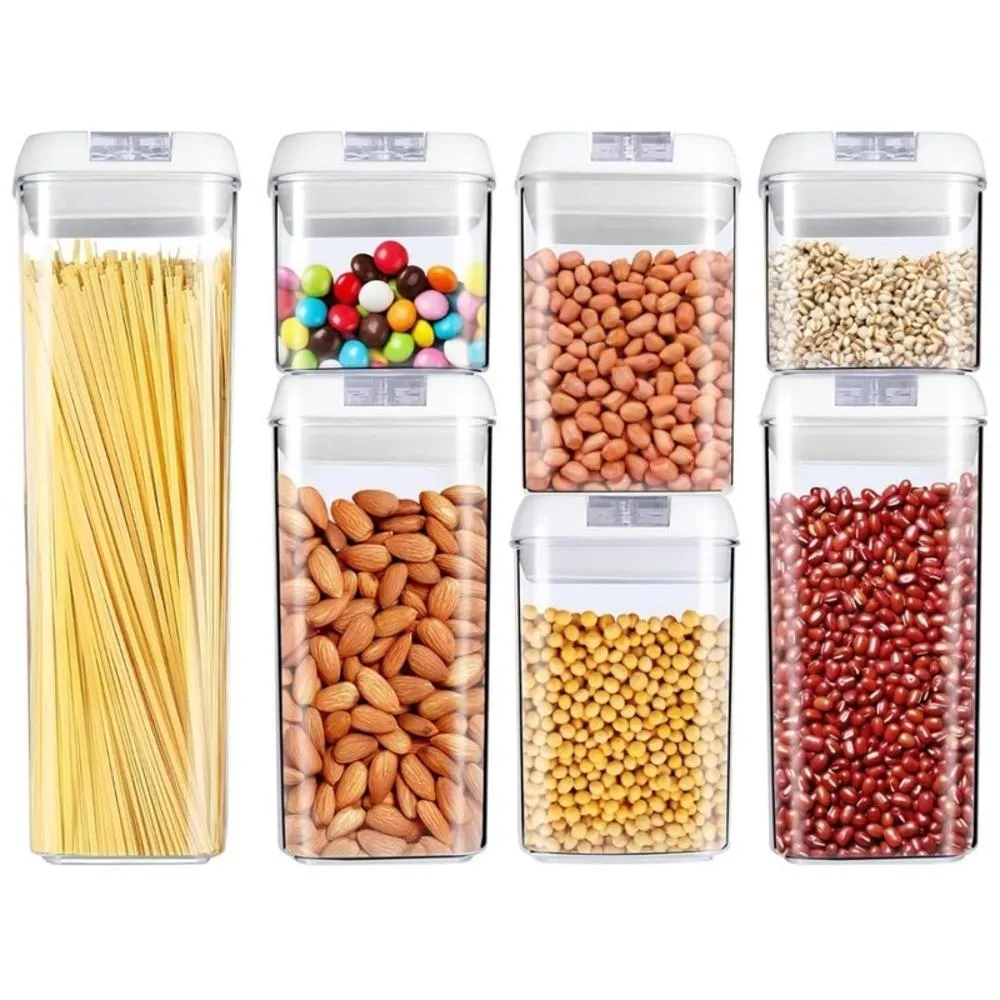 Organizador Frasco Hermetico Cocina Material Premium X7