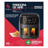 Thumbnail for Freidora De Aire Sin Aceite Digital 12 Litros Schaffhausen