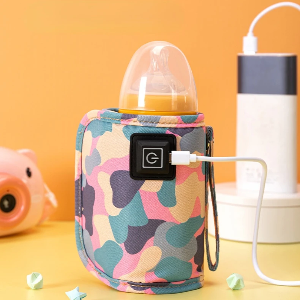 Funda Térmica Para Calentar Tetero Biberon Portatil Usb