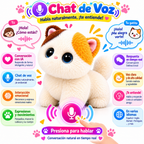 Peluche Interactivo Inteligencia Artificial Voz App Tuya Wifi