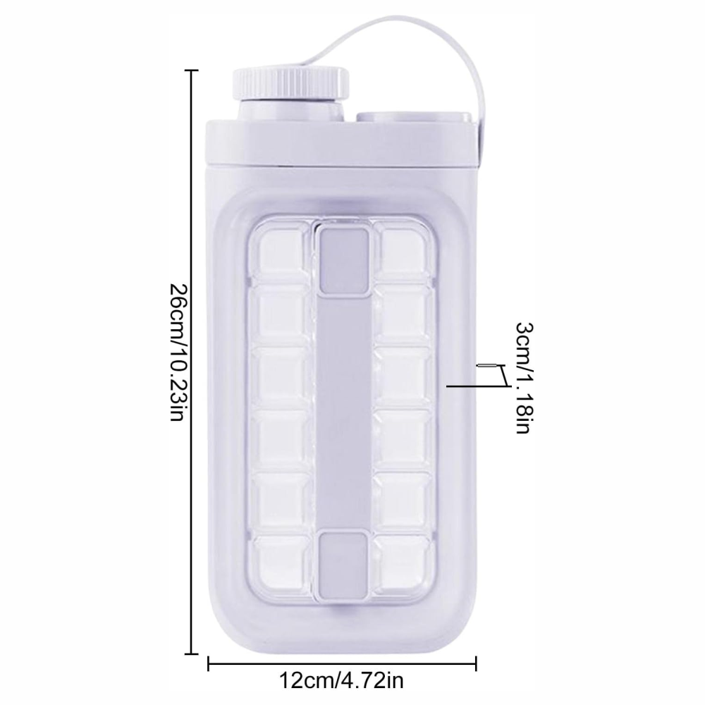 Hielera Portátil Botella Para Hacer Cubos De Hielo