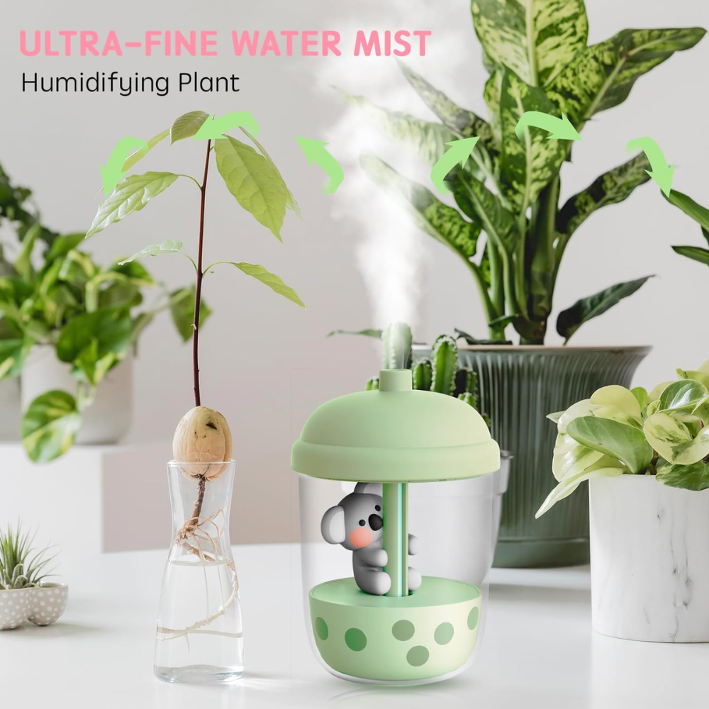 Difusor De Aromas Humidificador Koala Milk Tea