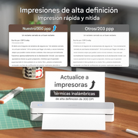 Thumbnail for Impresora Termica Portatil A4 Hprt Mt610 + Paquete100 Hojas