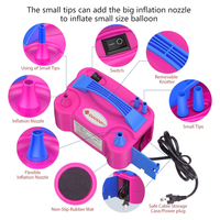 Thumbnail for Inflador Bomba compresor Eléctrica De Globos  decoración fiestas Doble Boquilla 110v