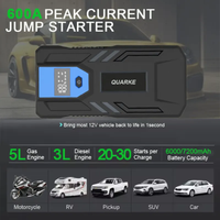 Thumbnail for Iniciador De Bateria Para Carro Moto Con Linterna Power Bank