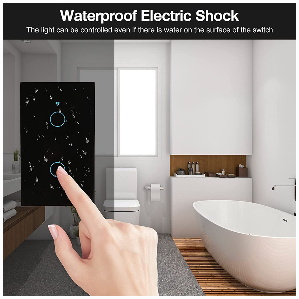 Interruptor Doble Wifi Inteligente Alexa Google Home