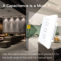 Thumbnail for Interruptor Triple Wifi Inteligente Alexa Google Home Wifi