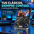 Consola Portátil J36 Ultra Juegos Retro WiFi IPS Doble Joystick RGB Youtube