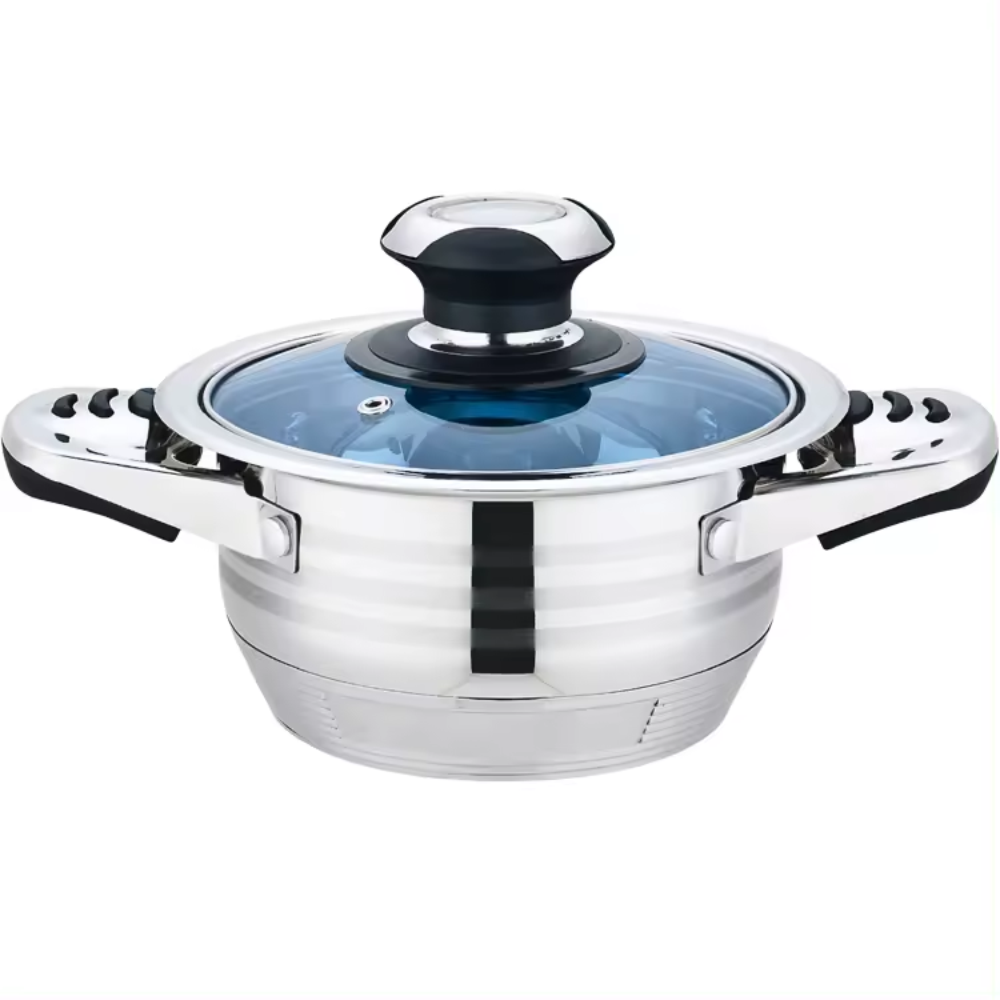 Batería De Cocina Juego De Ollas 25pcs Acero Quirúrgico