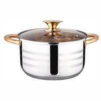 Thumbnail for Bateria De Cocina Ollas En Acero Quirurgico Duo Le Bao 6pcs