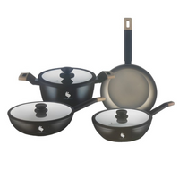 Thumbnail for Batería Ollas En Marmol Revestimiento Schaffhausen Negro