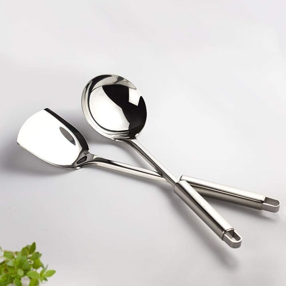 Juego De Utencilios De Cocina En Acero Inoxidable 6 Pcs Base