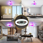 🔊Lampara Rgb Musical Bluetooth Doble Parlante 36w💡