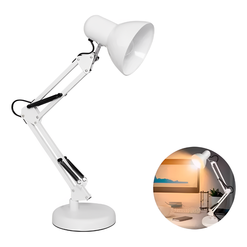 💡Lampara Para Escritorio Estudio Ajustable Con Brazo Flexible🖥️📚