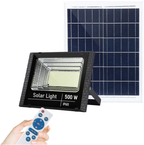 Lampara Solar Reflector Exteriores De 500w Control Remoto