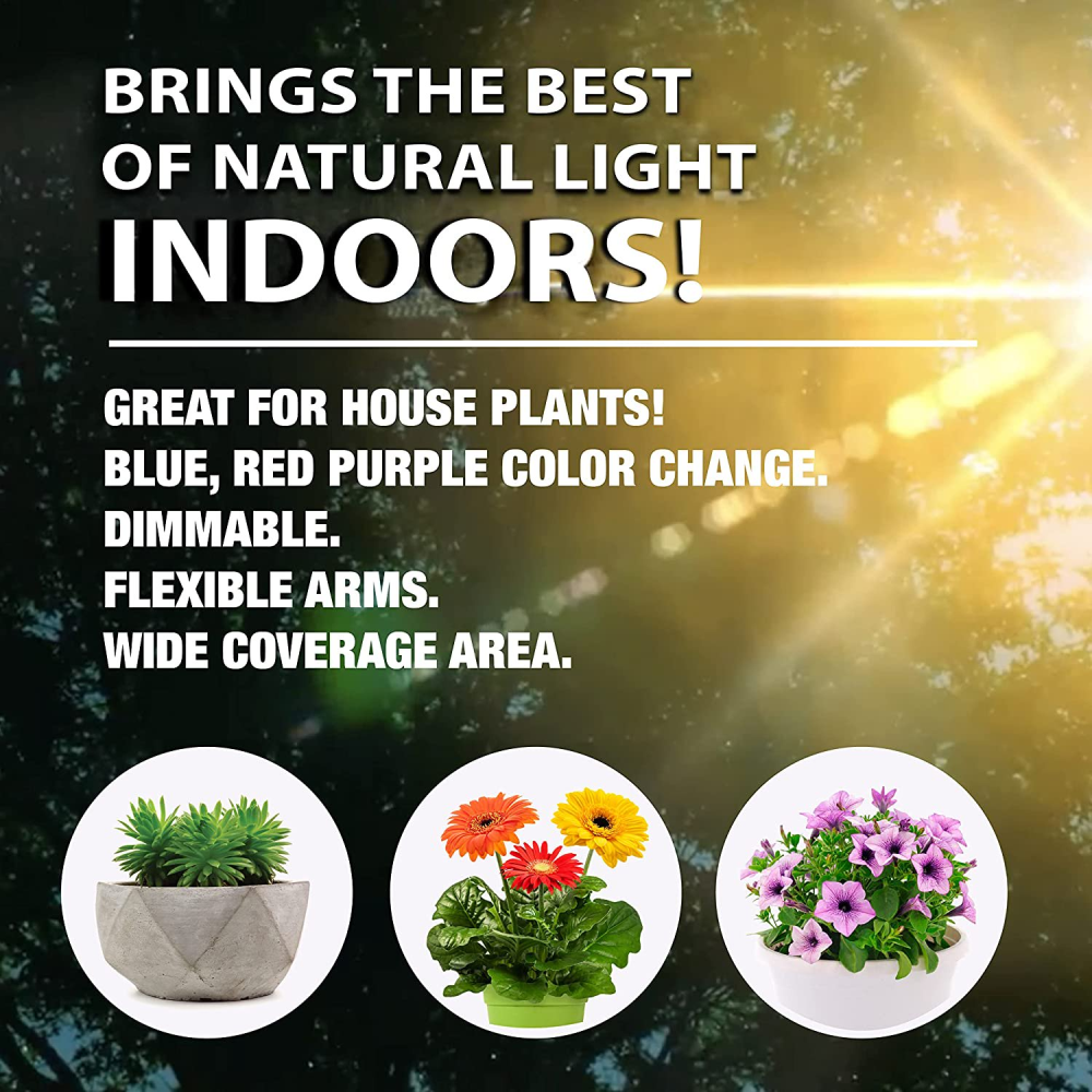 🌿🌱Lampara Led Para Plantas Matas De Cultivo En Interiores🌞