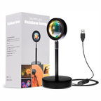🌅🎉Lampara Sunset Rgb Efecto Atardecer Decoracion Videos Tiktok🌈✨