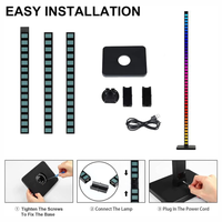 Thumbnail for 💡🌈Lampara De Pie Rgb Luces Ritmicas 1.20cm Alto App Smart Life🎶✨