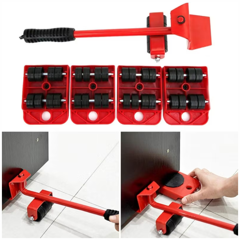 🛠️Palanca Levanta Muebles De Uso Fácil 4 Bases Deslizantes💪