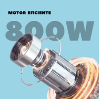 Thumbnail for Batidora Licuadora De Mano Eléctrica Inmersión Boma Bm-1980