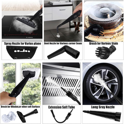 Limpiador A Vapor Multifuncional Steam Cleaner 1000w Df-a001