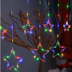 Luces Navideñas Cortina 3 Metros Largo Caida 70cm Multicolor