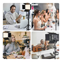 Thumbnail for 💡Panel Luz Fotografía R600 Rgb Recargable Trípode Control🔥