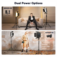 Thumbnail for 💡Panel Luz Fotografía R600 Rgb Recargable Trípode Control🔥