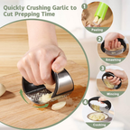 Prensador Machacador Triturador Ajos Cocina Acero Inoxidable