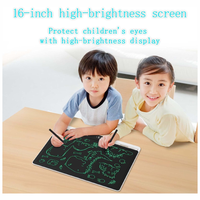 Thumbnail for Tabla De Dibujo Magic Pad Neón De 16 Pulgadas Doble Lápiz
