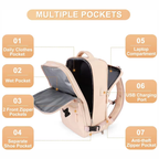 Maleta De Mano Para Cabina Bolsillo De Zapatos + Organizador