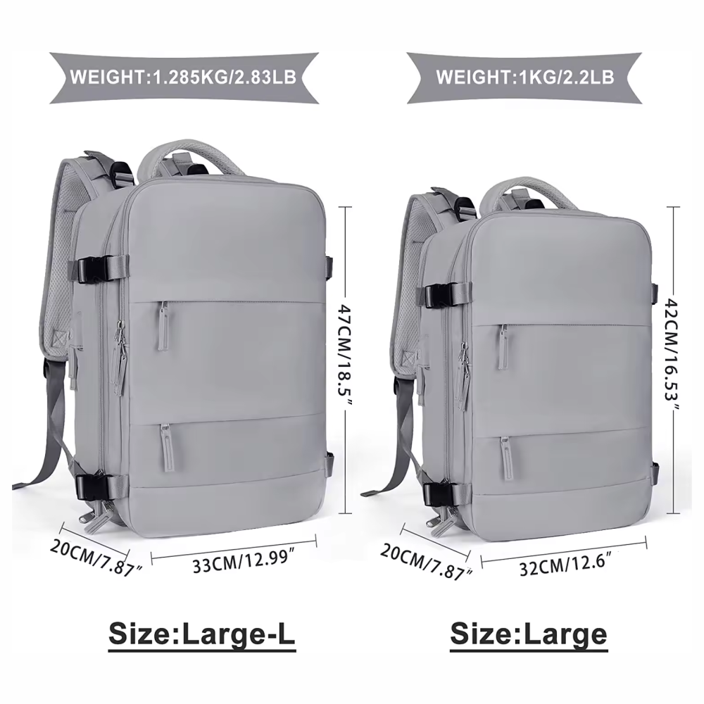 Maleta De Mano Para Cabina Bolsillo De Zapatos + Organizador