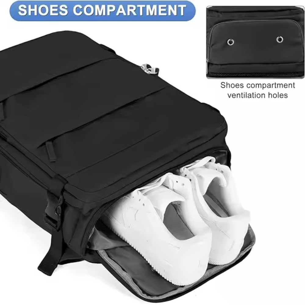 Maleta De Mano Para Cabina Bolsillo De Zapatos + Organizador
