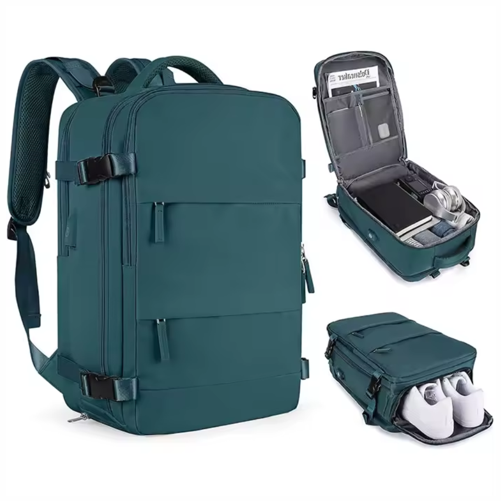 Maleta De Mano Para Cabina Bolsillo De Zapatos + Organizador