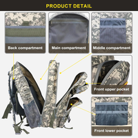 Thumbnail for Maleta Táctica Militar Impermeable Tela Oxford 300d 42lts