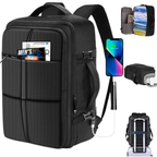 🎒✨ Maleta De Mano Viaje De Cabina Amazon Premium Expandible Poliester 100% Impermeable😎🧳