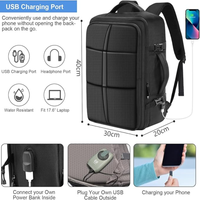 Thumbnail for 🎒✨ Maleta De Mano Viaje De Cabina Amazon Premium Expandible Poliester 100% Impermeable😎🧳