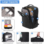 🎒✨ Maleta De Mano Viaje De Cabina Amazon Premium Expandible Poliester 100% Impermeable😎🧳