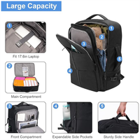 Thumbnail for 🎒✨ Maleta De Mano Viaje De Cabina Amazon Premium Expandible Poliester 100% Impermeable😎🧳