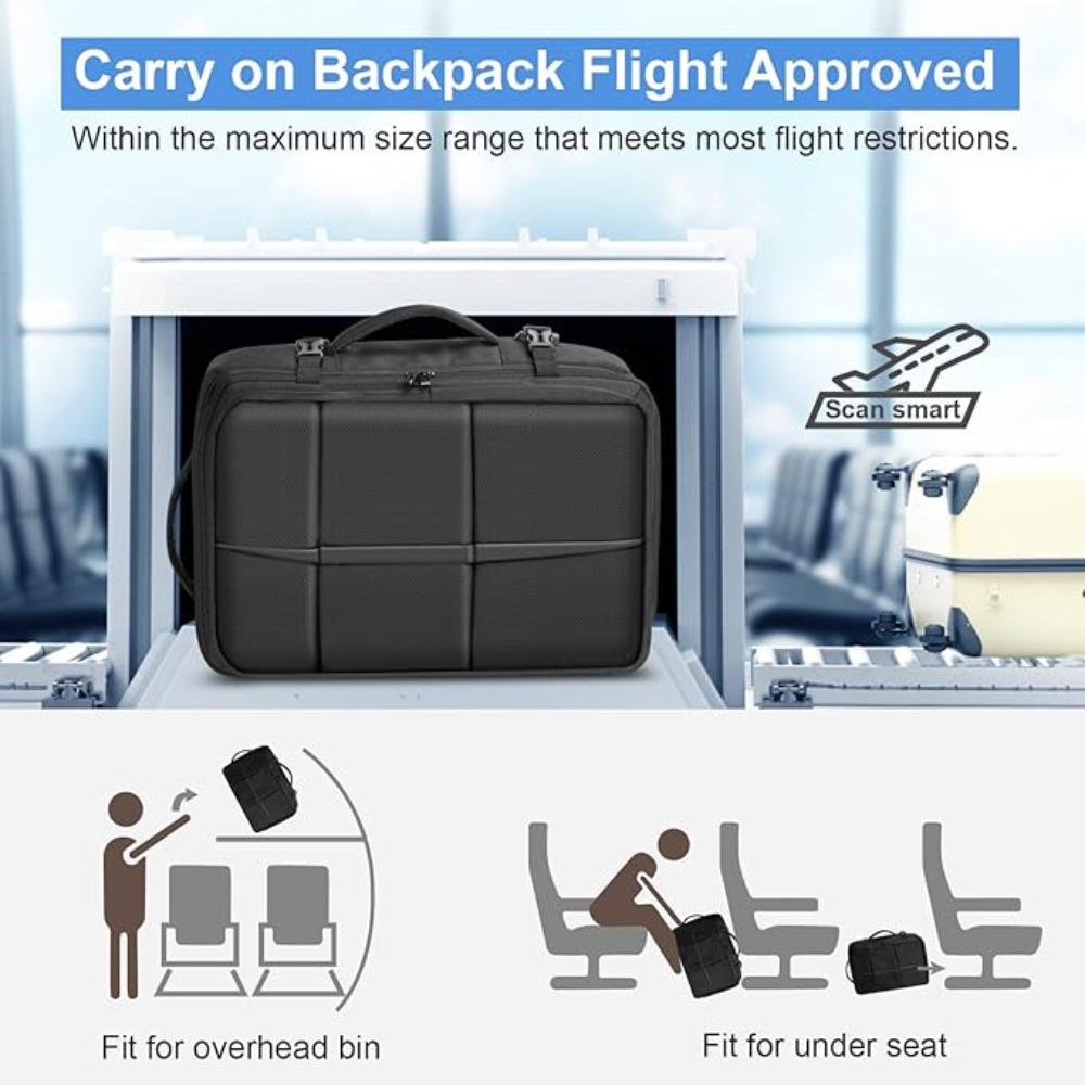 🎒✨ Maleta De Mano Viaje De Cabina Amazon Premium Expandible Poliester 100% Impermeable😎🧳