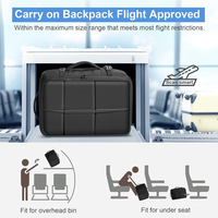Thumbnail for 🎒✨ Maleta De Mano Viaje De Cabina Amazon Premium Expandible Poliester 100% Impermeable😎🧳